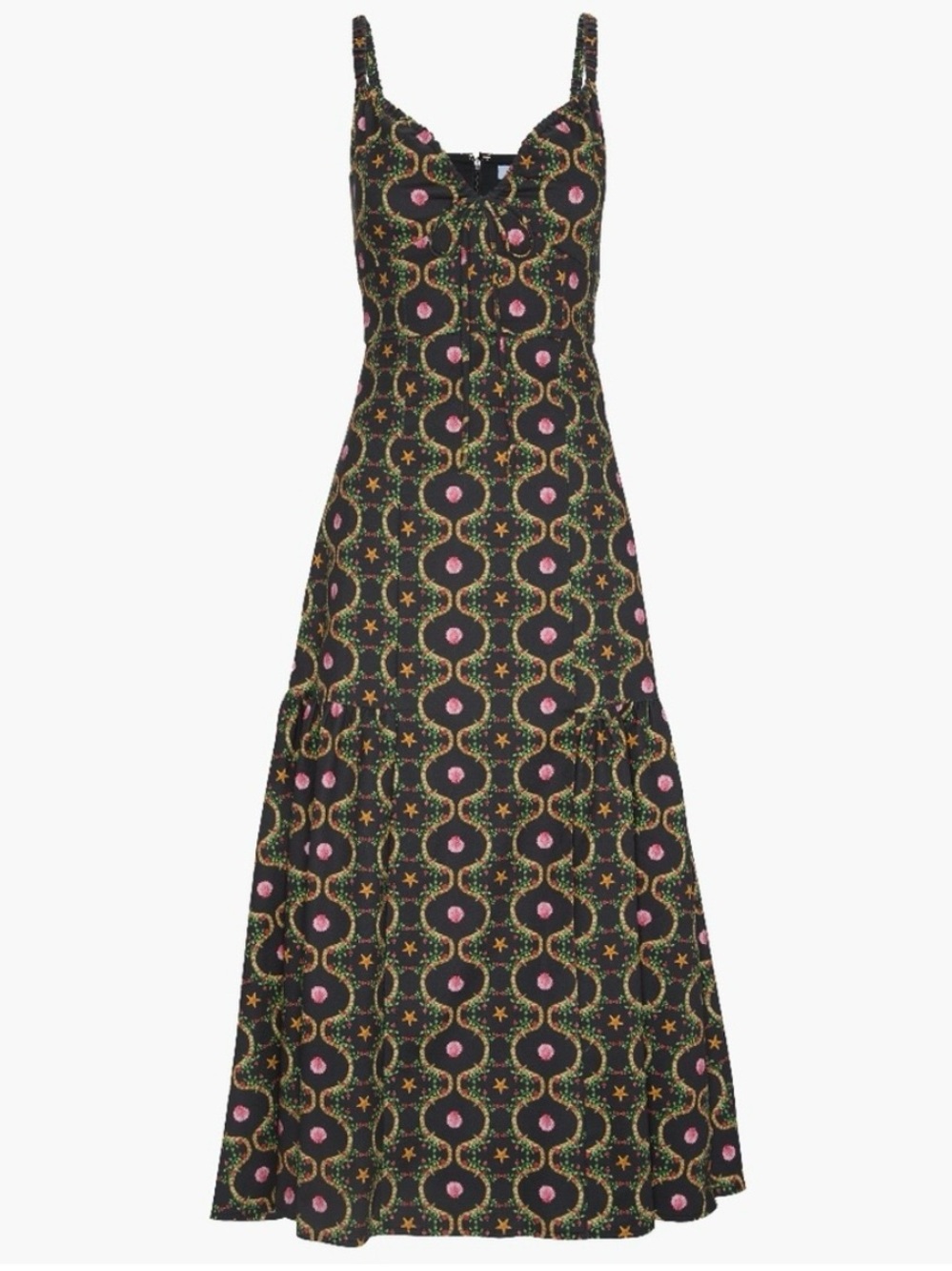 Hill House Lillie Maxi Dress with Nautical Starfish and Seashell Print